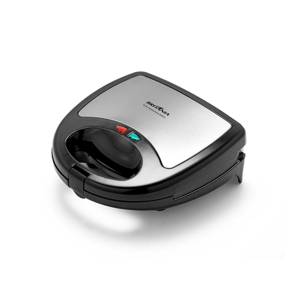 Grill e Sanduicheira Britânia 3 Chapas BGR30 - Preto