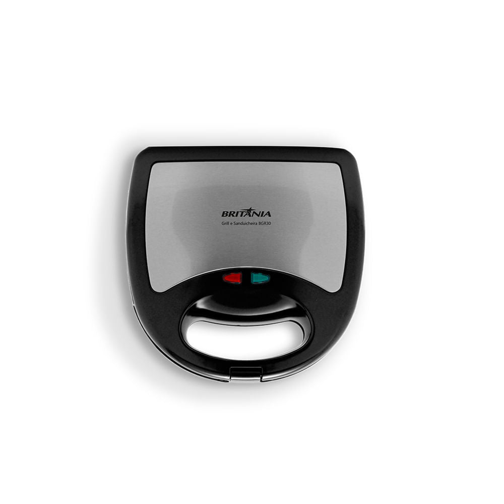 Grill e Sanduicheira Britânia 3 Chapas BGR30 - Preto