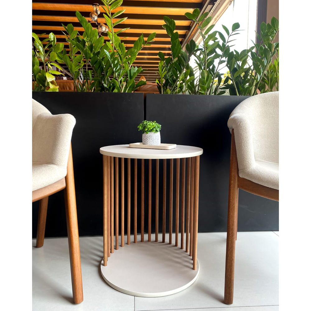Mesa de Apoio Valência Avozzani - Nude