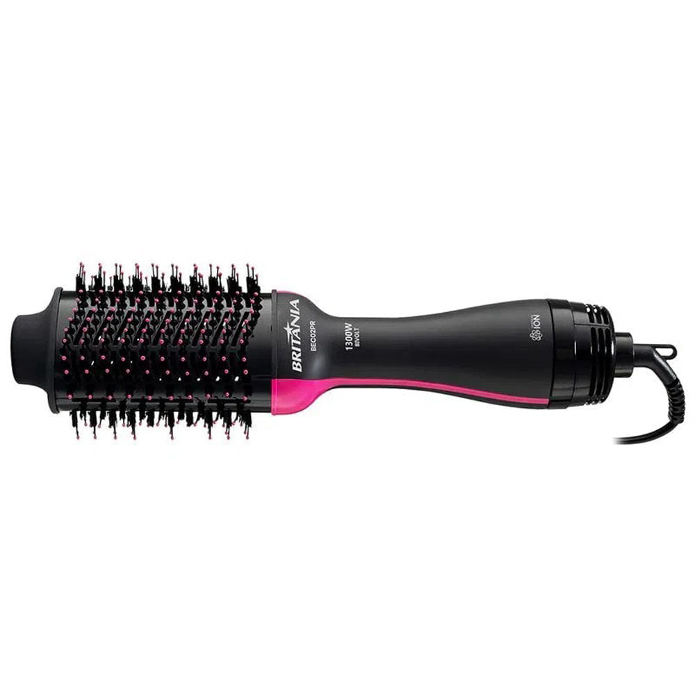 Escova Secadora Britânia BEC02PR Bivolt 4 em 1