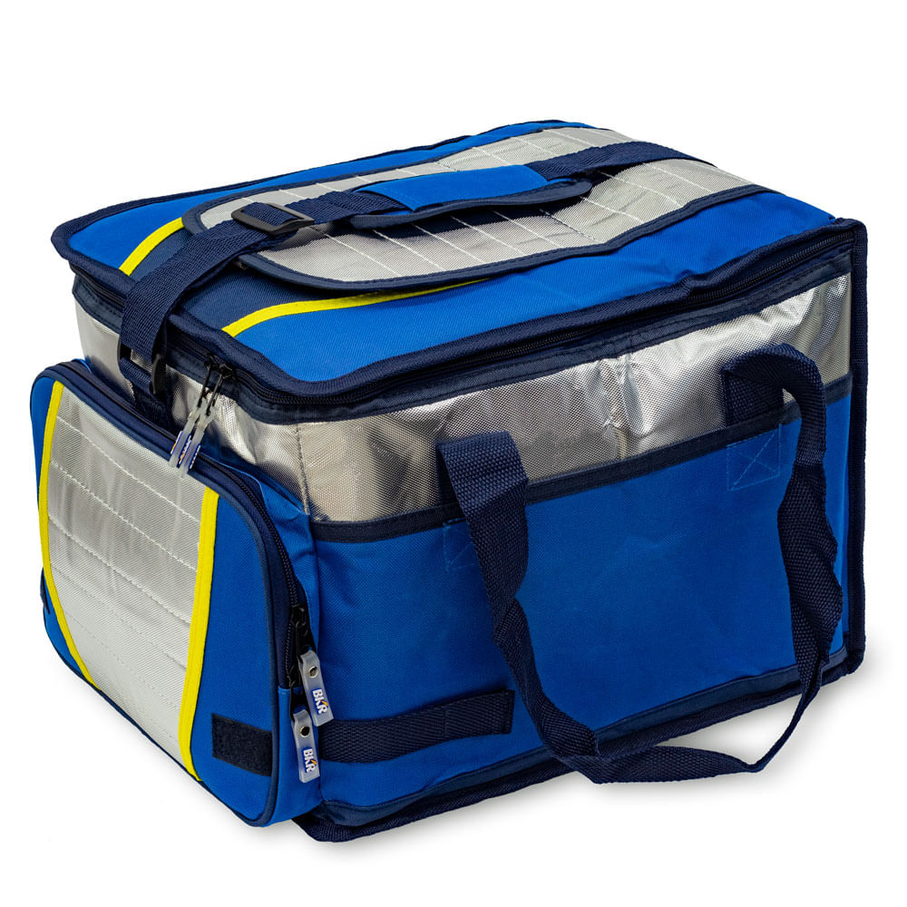 Sacola Térmica BKR 36L - Azul e Prata